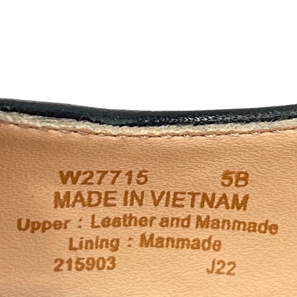 Cole Haan women's Go-To Slingback black leather point toe heels size 5 - Picture 9 of 12